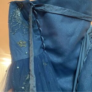 Elegant Blue Prom Dress